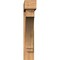 Ekena Millwork Imperial Block Smooth Bracket w/ Offset Brace, Western Red Cedar, 7 1/2"W x 40"D x 40"H BKT0806X40X40IMP05SWR - alternate 3